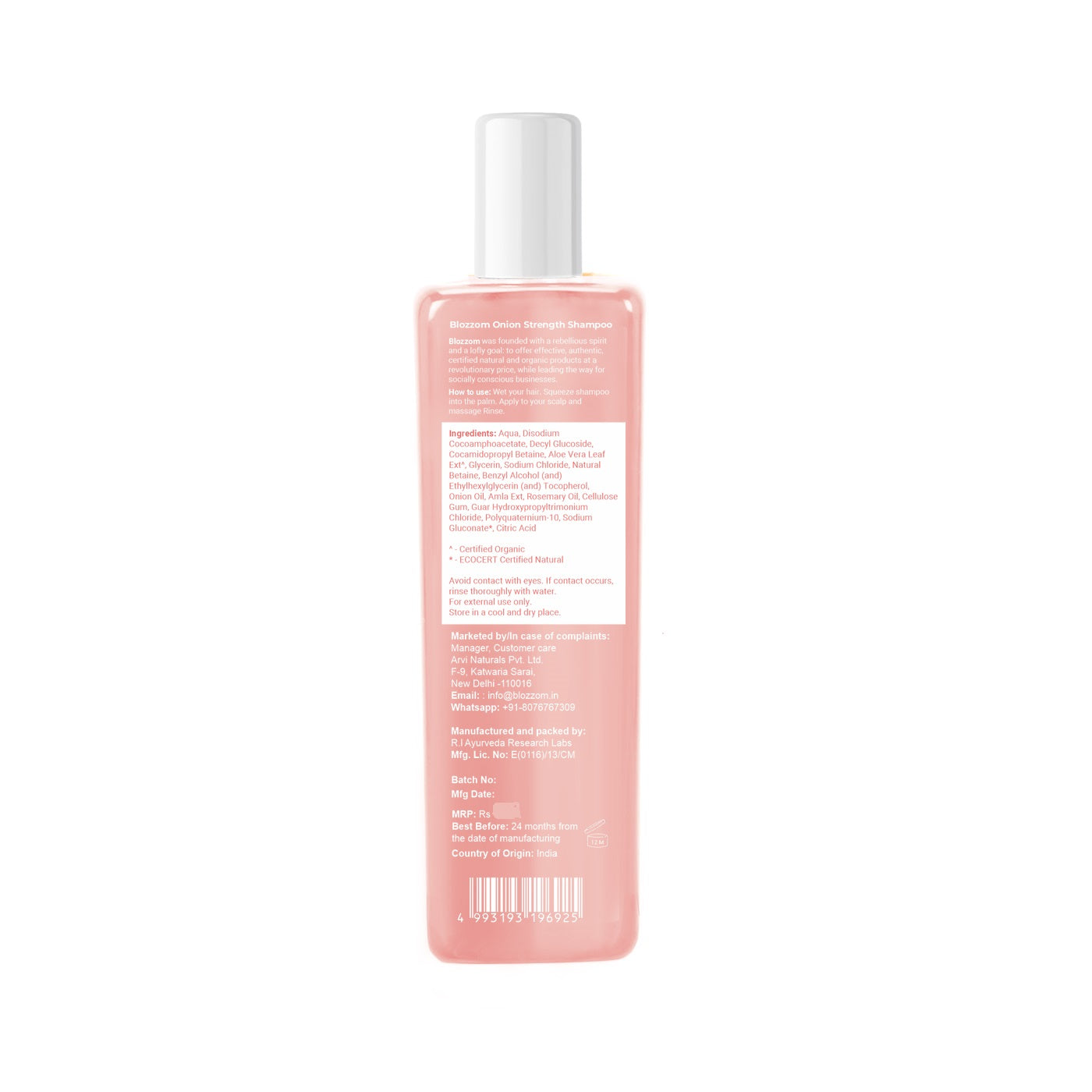 Onion Strength Shampoo